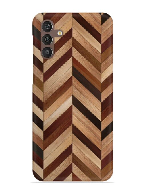 Seamless Wood Parquet Snap Case for Samsung Galaxy M13 (4G) Zapvi