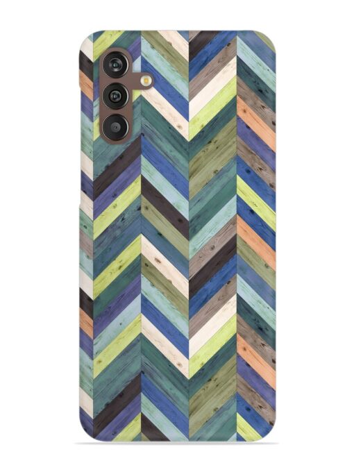 Chevron Random Color Snap Case for Samsung Galaxy M13 (4G) Zapvi