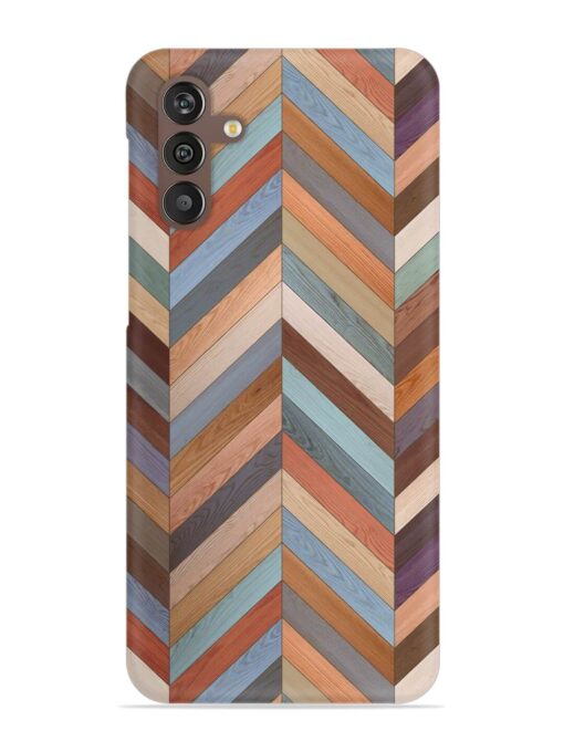 Seamless Wood Parquet Snap Case for Samsung Galaxy M13 (4G) Zapvi