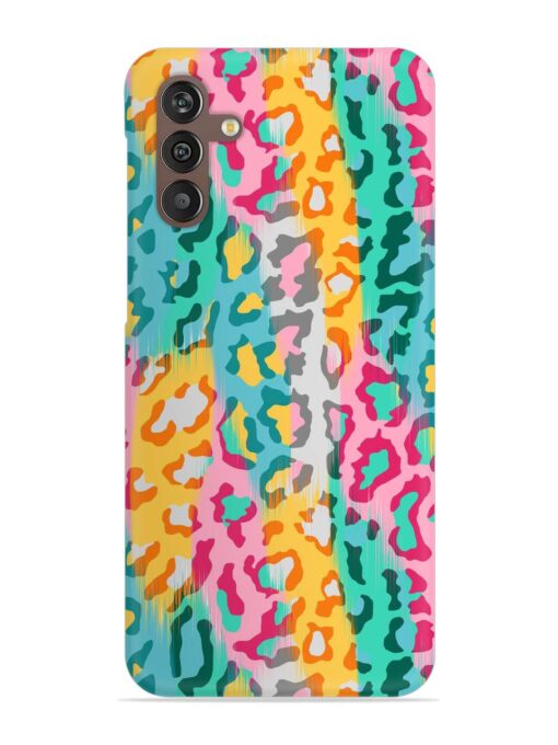 Seamless Vector Colorful Snap Case for Samsung Galaxy M13 (4G) Zapvi