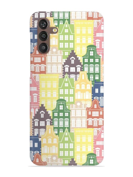 Seamless Shapes Pattern Snap Case for Samsung Galaxy M13 (4G) Zapvi