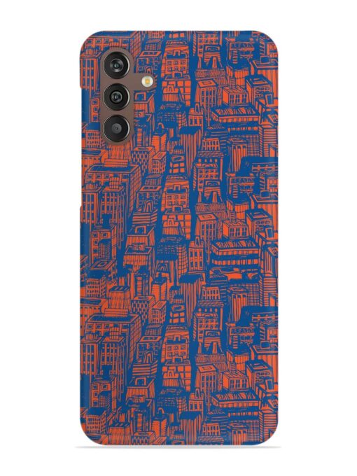 Hand Drawn Seamless Snap Case for Samsung Galaxy M13 (4G) Zapvi