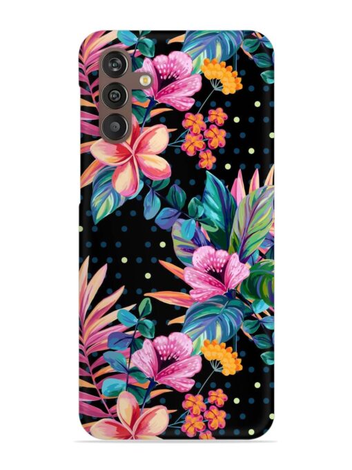 Seamless Floral Pattern Snap Case for Samsung Galaxy M13 (4G) Zapvi