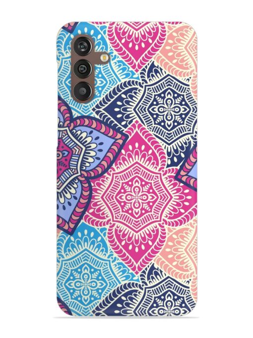 Ethnic Floral Seamless Snap Case for Samsung Galaxy M13 (4G) Zapvi