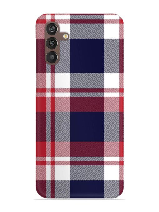 Classic Plaid Tartan Snap Case for Samsung Galaxy M13 (4G) Zapvi