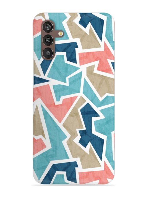 Vintage Geometric Triangle Snap Case for Samsung Galaxy M13 (4G) Zapvi