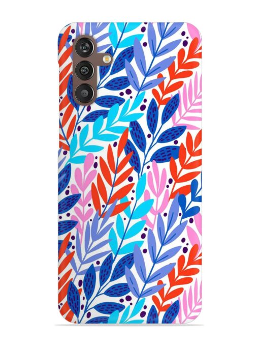 Bright Floral Tropical Snap Case for Samsung Galaxy M13 (4G) Zapvi