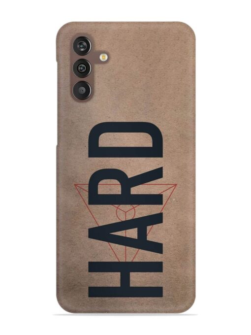 Hard Typo Snap Case for Samsung Galaxy M13 (4G) Zapvi