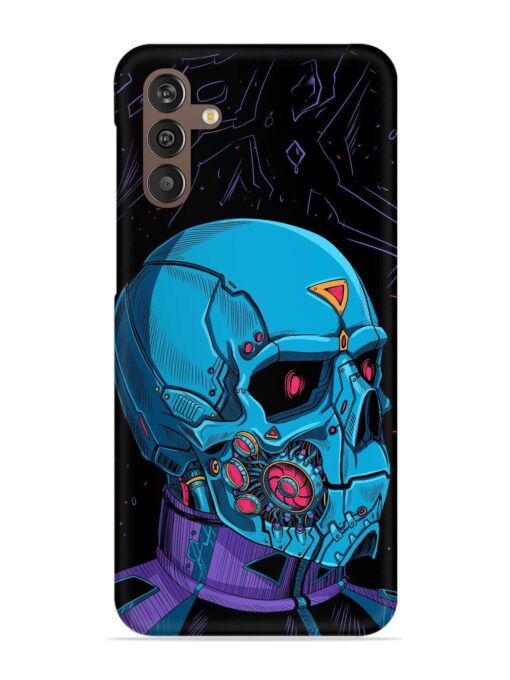 Skull Robo Vector Snap Case for Samsung Galaxy M13 (4G) Zapvi