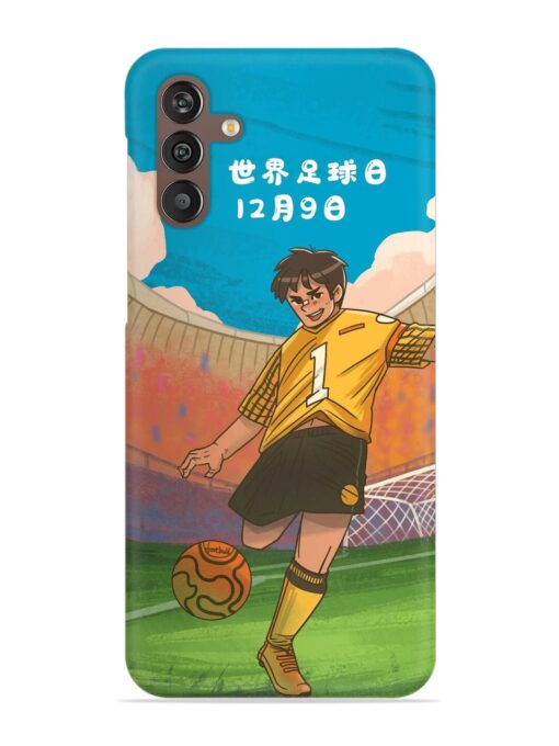 Soccer Kick Snap Case for Samsung Galaxy M13 (4G) Zapvi