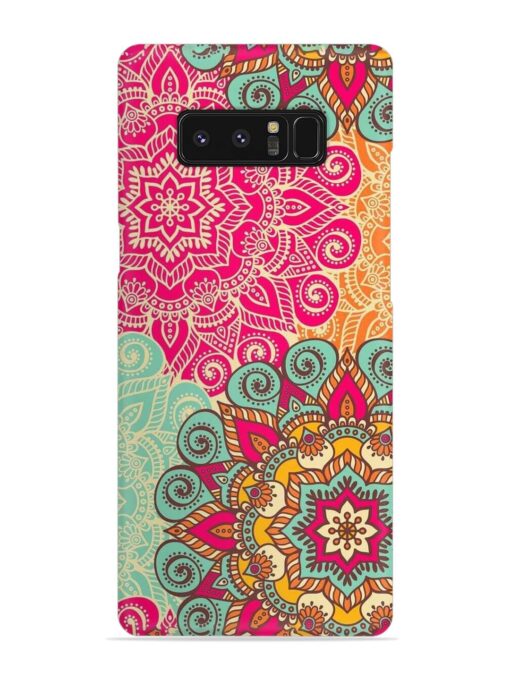 Mandala Seamless Snap Case for Samsung Galaxy Note 8 Zapvi