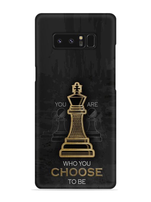 You Are Who Choose To Be Snap Case for Samsung Galaxy Note 8 Zapvi