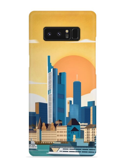 Germany Frankfurt Snap Case for Samsung Galaxy Note 8 Zapvi