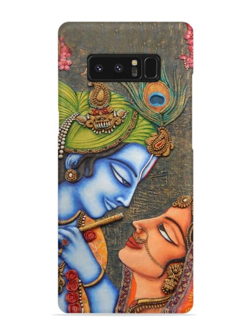 Lord Radha Krishna Flute Art Snap Case for Samsung Galaxy Note 8 Zapvi