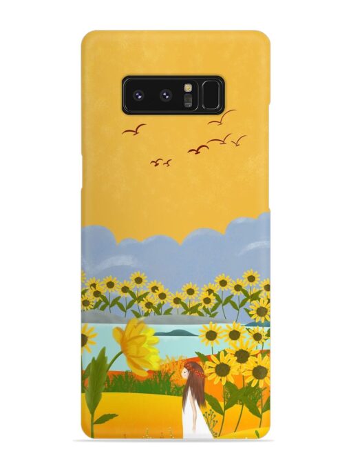 Beginning Of Autumn Snap Case for Samsung Galaxy Note 8 Zapvi