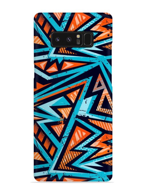 Abstract Seamless Grunge Snap Case for Samsung Galaxy Note 8 Zapvi