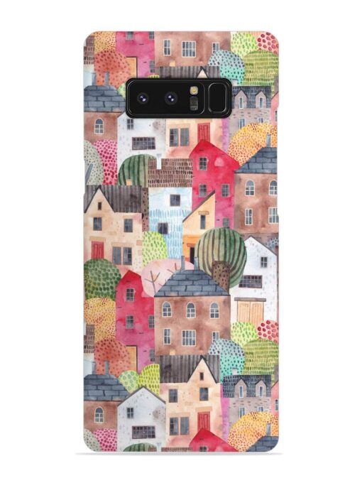 Abstract Seamless Pattern Snap Case for Samsung Galaxy Note 8 Zapvi