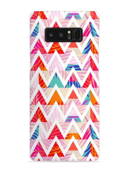 Abstract Triangle Background Snap Case for Samsung Galaxy Note 8 Zapvi