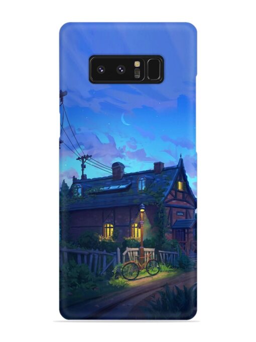 Beautiful Village House Snap Case for Samsung Galaxy Note 8 Zapvi