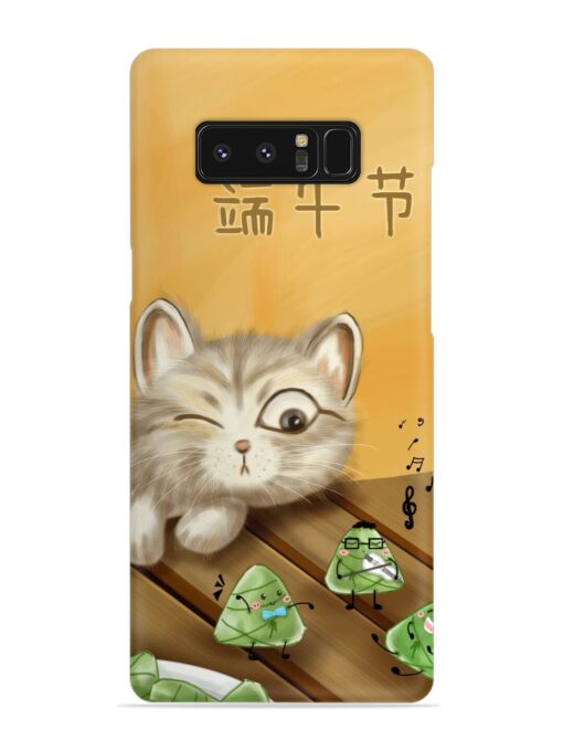 Cat Scorpion Dancing Snap Case for Samsung Galaxy Note 8 Zapvi