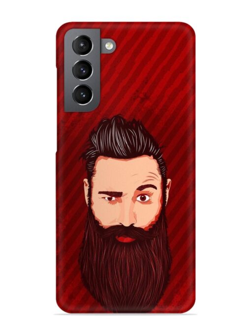 Beardo Man Snap Case for Samsung Galaxy S21 Fe (5G) Zapvi