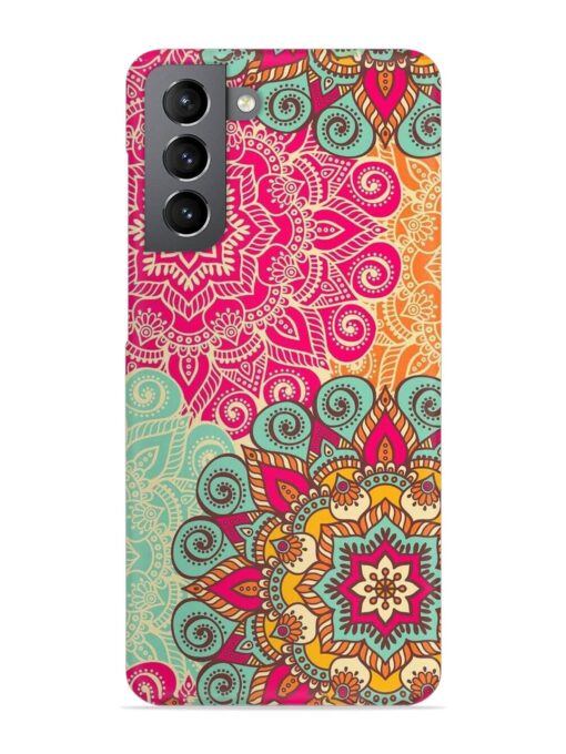 Mandala Seamless Snap Case for Samsung Galaxy S21 Fe (5G) Zapvi