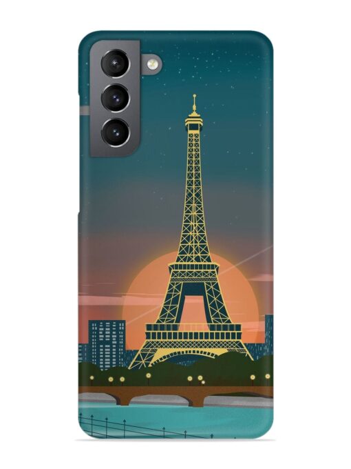 Scenery Architecture France Paris Snap Case for Samsung Galaxy S21 Fe (5G) Zapvi