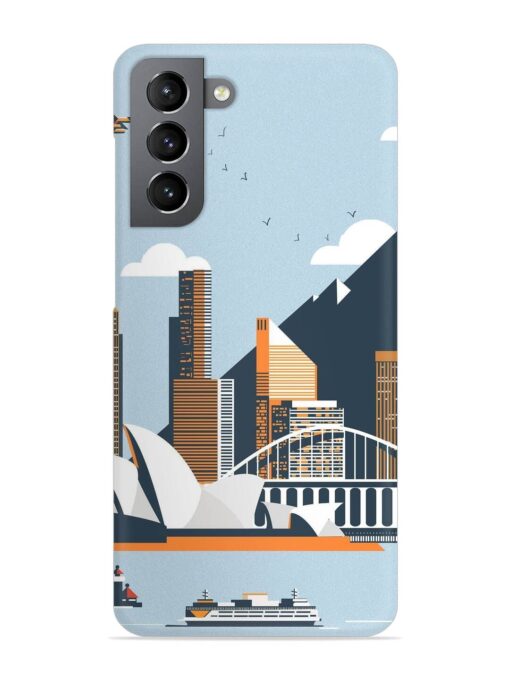 Sydney Opera Landscape Snap Case for Samsung Galaxy S21 Fe (5G) Zapvi