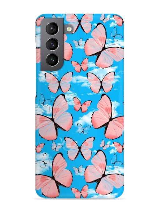 Seamless Pattern Tropical Snap Case for Samsung Galaxy S21 Fe (5G) Zapvi