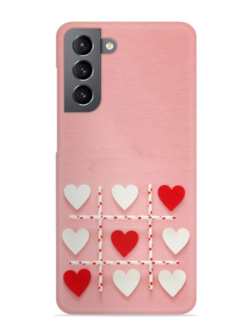 Valentines Day Concept Snap Case for Samsung Galaxy S21 Fe (5G) Zapvi