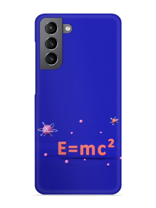 Formula Relativity Equation Snap Case for Samsung Galaxy S21 Fe (5G) Zapvi