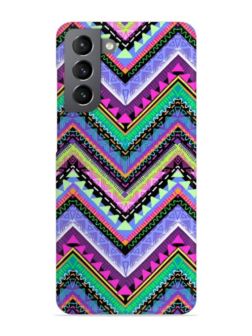 Tribal Aztec Print Snap Case for Samsung Galaxy S21 Fe (5G) Zapvi