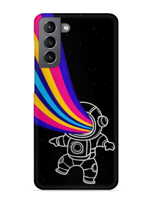 Astronaut Snap Case for Samsung Galaxy S21 Fe (5G) Zapvi