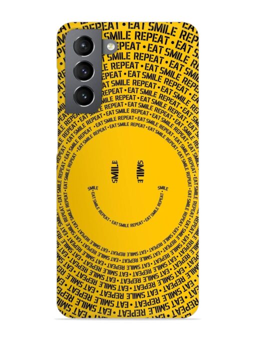 Smiley Snap Case for Samsung Galaxy S21 Fe (5G) Zapvi