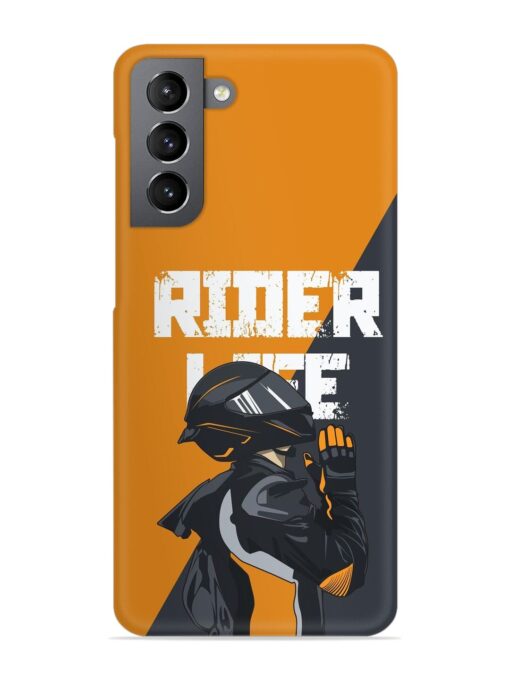 Rider Life Snap Case for Samsung Galaxy S21 Fe (5G) Zapvi