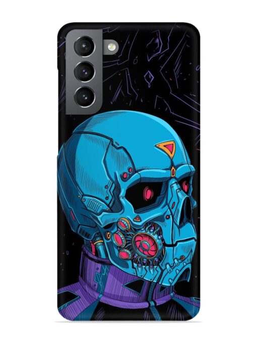 Skull Robo Vector Snap Case for Samsung Galaxy S21 Fe (5G) Zapvi