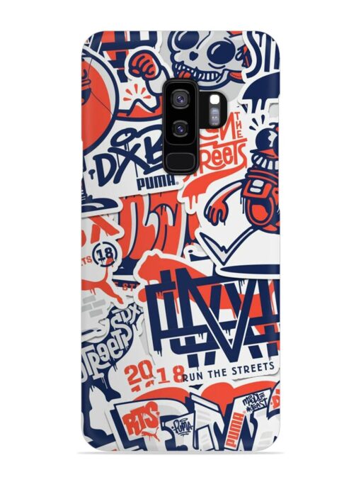 Run The Street Snap Case for Samsung Galaxy S9 Plus Zapvi