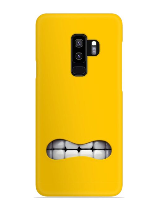 Mouth Character On Snap Case for Samsung Galaxy S9 Plus Zapvi