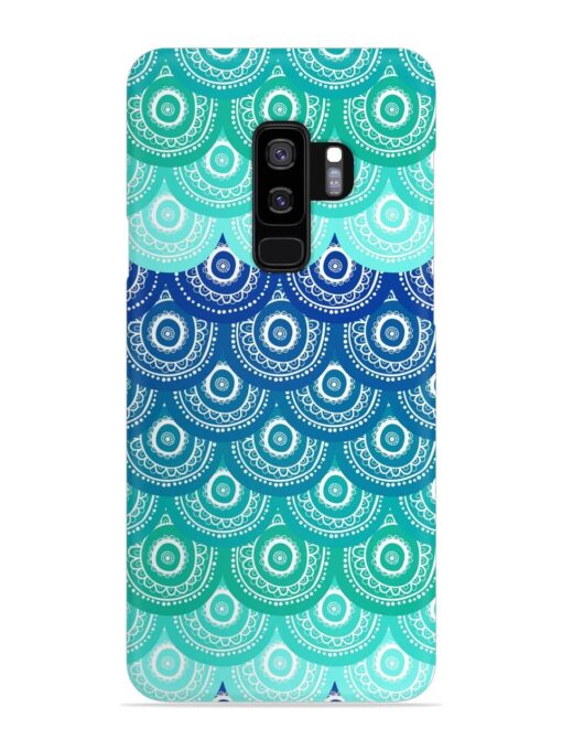 Ethnic Seamless Pattern Snap Case for Samsung Galaxy S9 Plus Zapvi