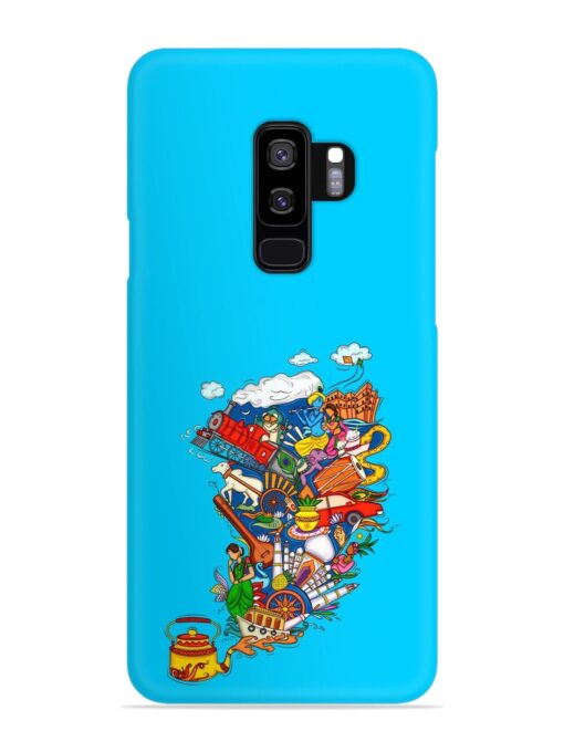 Vector Design Indian Snap Case for Samsung Galaxy S9 Plus Zapvi