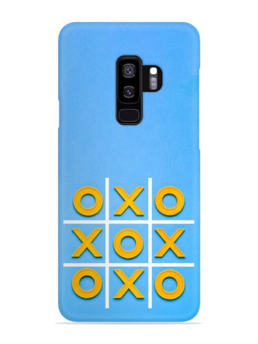 Yellow Plastic Crosses Snap Case for Samsung Galaxy S9 Plus Zapvi