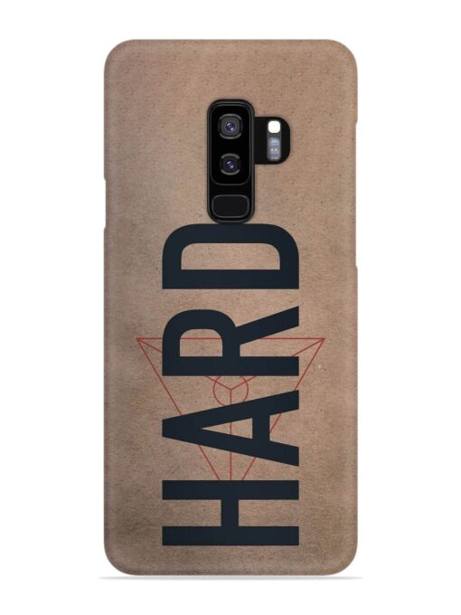 Hard Typo Snap Case for Samsung Galaxy S9 Plus Zapvi