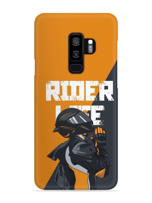 Rider Life Snap Case for Samsung Galaxy S9 Plus Zapvi