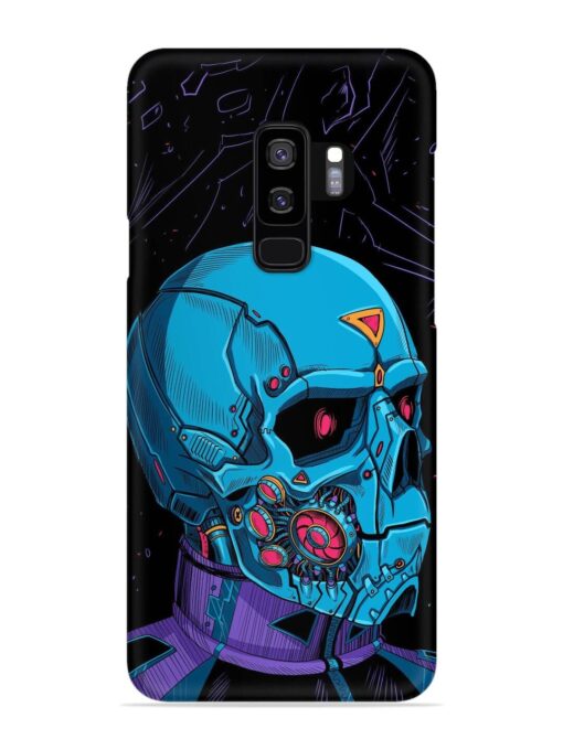 Skull Robo Vector Snap Case for Samsung Galaxy S9 Plus Zapvi