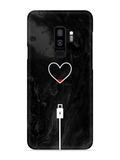 Heart Charging Vector Snap Case for Samsung Galaxy S9 Plus Zapvi