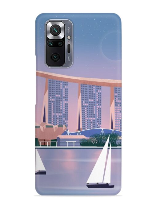 Singapore Scenery Architecture Snap Case for Xiaomi Redmi Note 10 Pro Max Zapvi