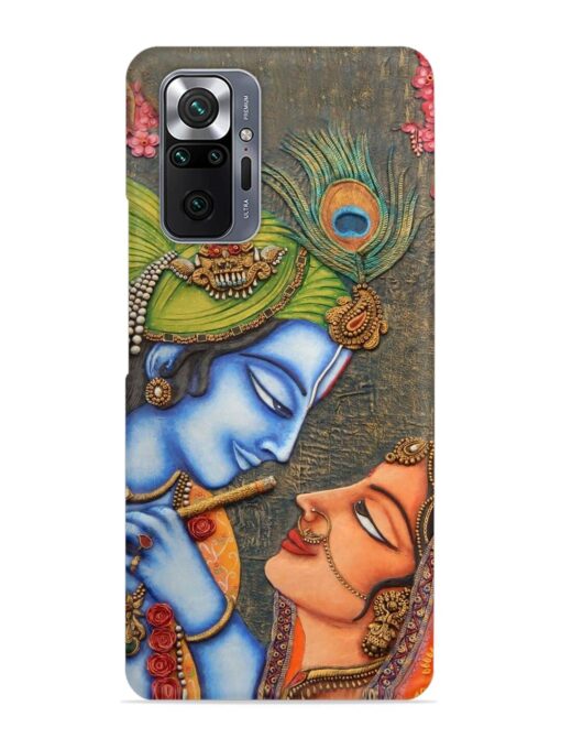 Lord Radha Krishna Flute Art Snap Case for Xiaomi Redmi Note 10 Pro Max Zapvi