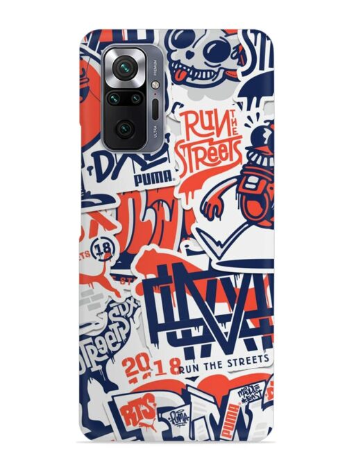 Run The Street Snap Case for Xiaomi Redmi Note 10 Pro Max Zapvi