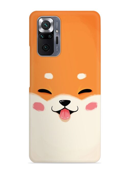 Happy Cat Art Snap Case for Xiaomi Redmi Note 10 Pro Max Zapvi