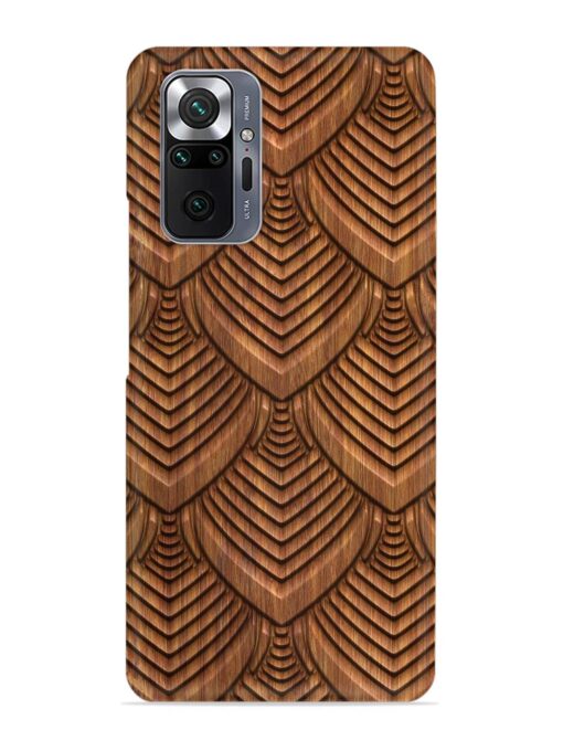 Carved Pattern On Snap Case for Xiaomi Redmi Note 10 Pro Max Zapvi